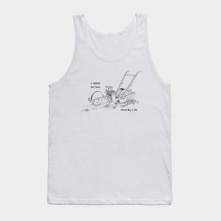 Vintage Seed Planter Patent Art c1841 Tank Top